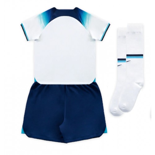 Maillot de foot Angleterre Domicile enfant Monde 2022 Manches Courte (+ pantalon court)